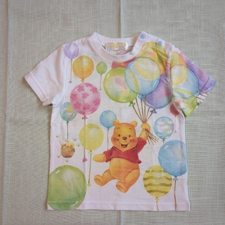 ディズニー(Disney)のディズニー　クマのプーさんTシャツ　90(Tシャツ(半袖/袖なし))