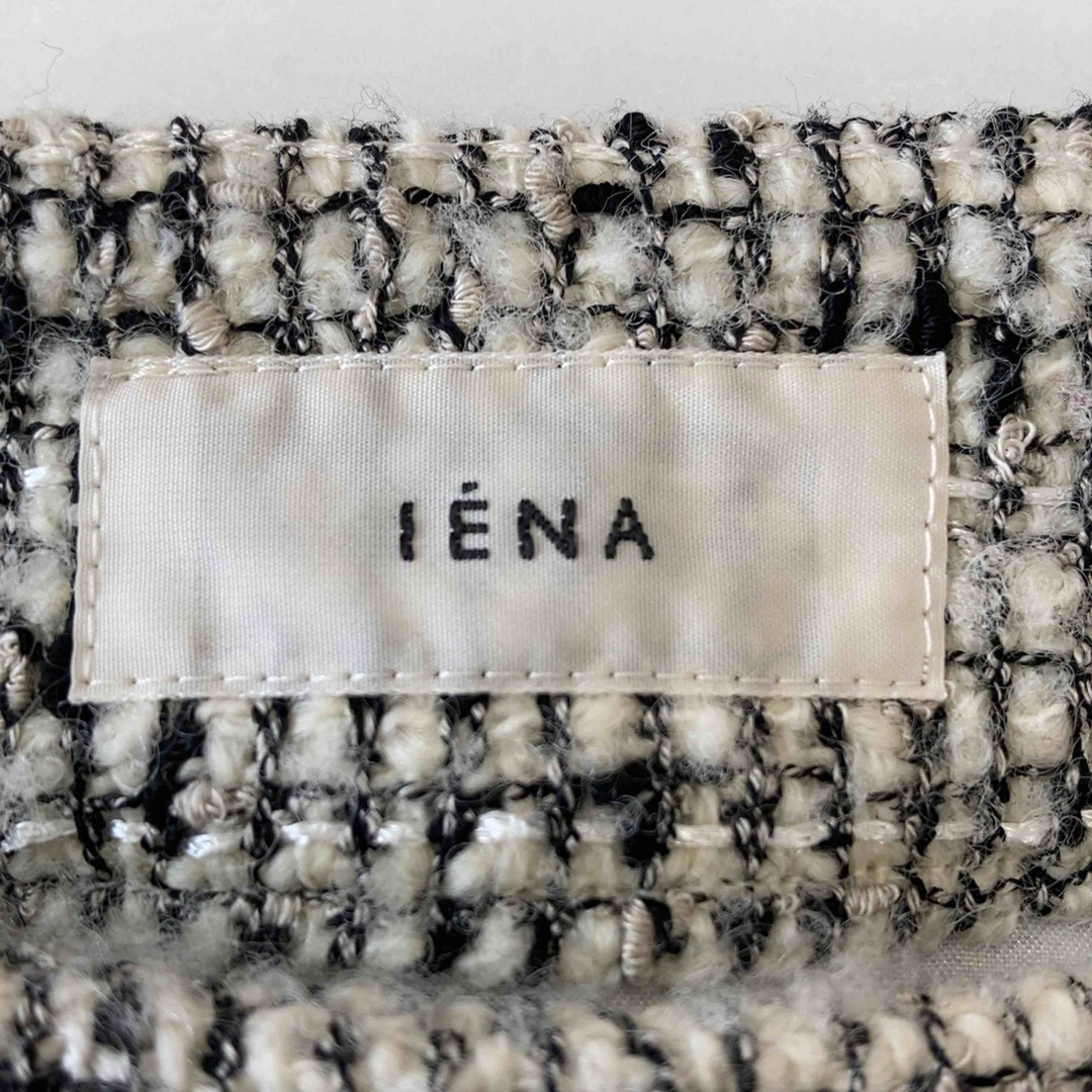 IENA(イエナ)のIENA イエナ レディース ひざ丈スカート 白黒 tk レディースのスカート(ひざ丈スカート)の商品写真