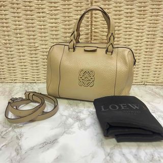 LOEWE - ロエベ　フスタ　25 ベージュ　ハンドバッグ