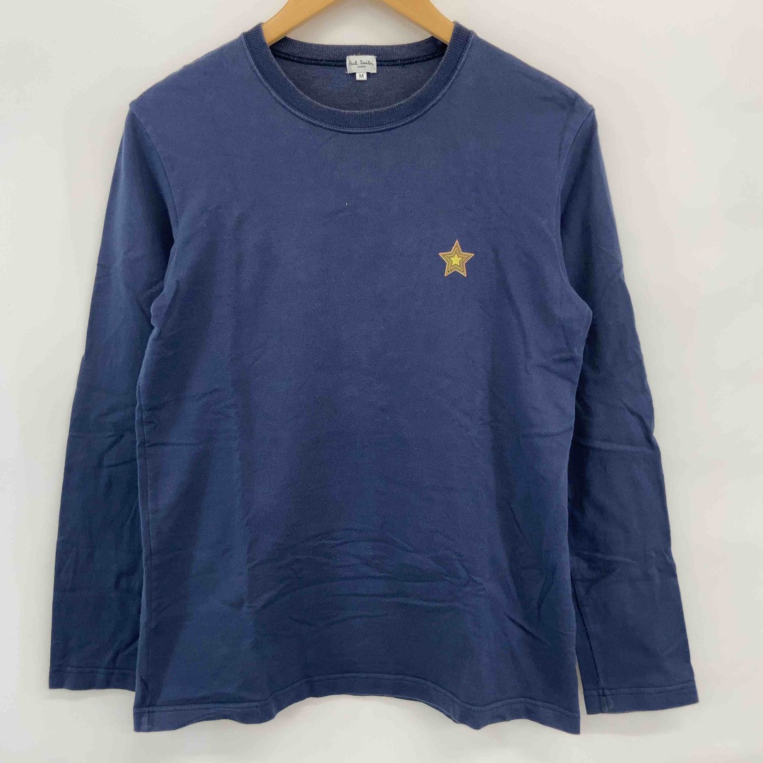 Paul Smith(ポールスミス)のPaul Smith ポールスミス　紺　青　ネイビー　丸首　 メンズ Tシャツ（長袖） メンズのトップス(Tシャツ/カットソー(七分/長袖))の商品写真