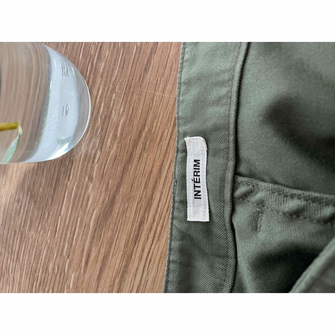 1LDK SELECT(ワンエルディーケーセレクト)のINTERIM  GIZA BACK SATIN BAKER PANTS メンズのパンツ(ワークパンツ/カーゴパンツ)の商品写真