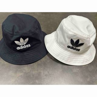 adidas - adidas ハット　白黒ペア❤︎