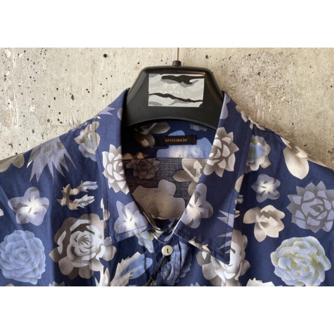 OFFICINA 36 オフィチーナトレンタセイ 花柄シャツ M メンズのトップス(シャツ)の商品写真