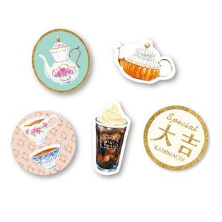 紙町珈琲店×洋菓子館　おみくじフレークシール【ロフト限定】　Special大吉(シール)