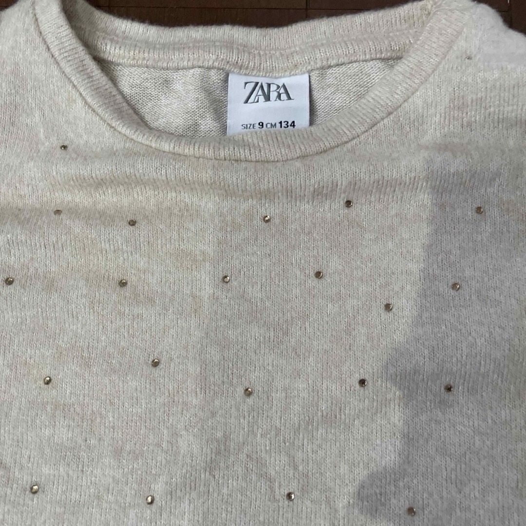 ZARA(ザラ)のZARA＊キッズサマーニット キッズ/ベビー/マタニティのキッズ服女の子用(90cm~)(ニット)の商品写真