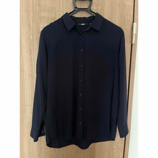 ユニクロ(UNIQLO)のUNIQLO レーヨンシャツ(シャツ/ブラウス(長袖/七分))