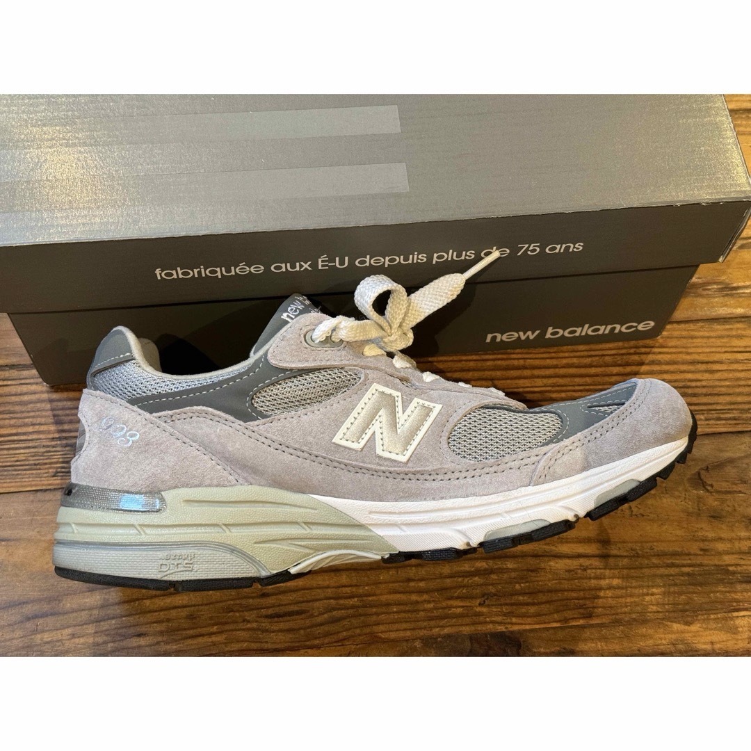 New Balance(ニューバランス)の美品 ニューバランス MR993GL グレー ワイズD サイズ8（26.0cm） メンズの靴/シューズ(スニーカー)の商品写真