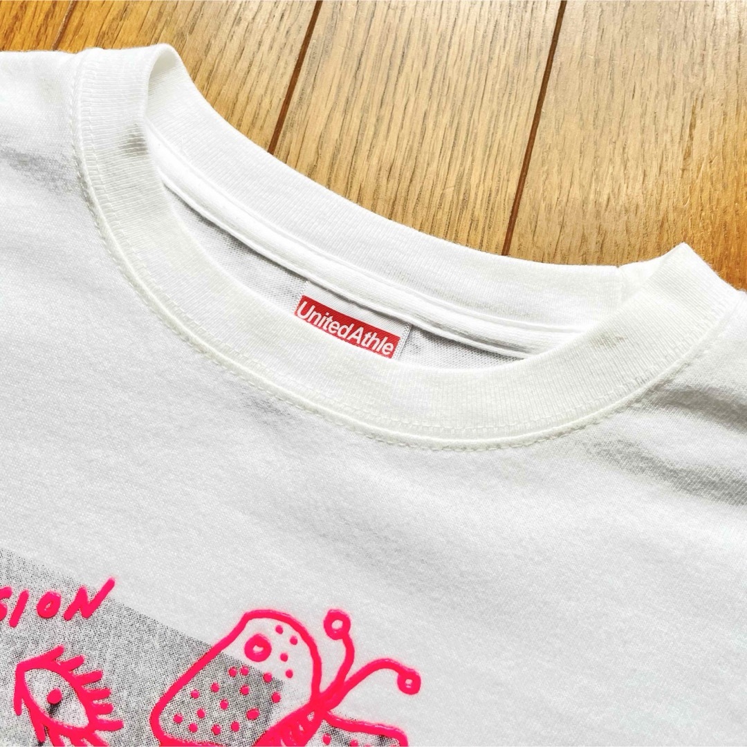 草間彌生　LOVE FOREVER  ラブフォーエバー　Tシャツ　XS レディースのトップス(Tシャツ(半袖/袖なし))の商品写真