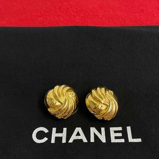 シャネル(CHANEL)の極 美品 コメあり CHANEL シャネル ヴィンテージ ココマーク モチーフ イヤリング イヤーカフ アクセサリー レディース ゴールド 23588(イヤリング)