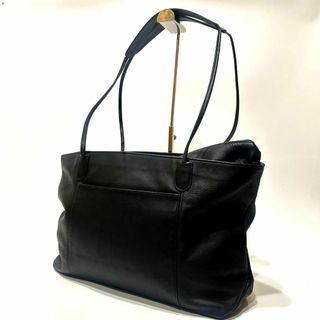 コーチ(COACH)の【美品】　COACH トートバッグ　オールドコーチ　USA製　ブラック(トートバッグ)