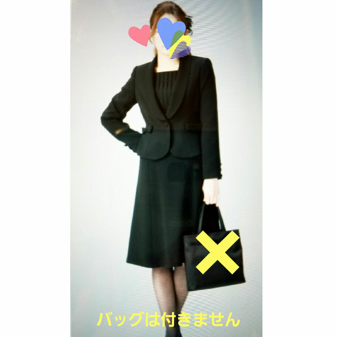 ブラックフォーマル  セレモニー  2WAY レディースのフォーマル/ドレス(礼服/喪服)の商品写真