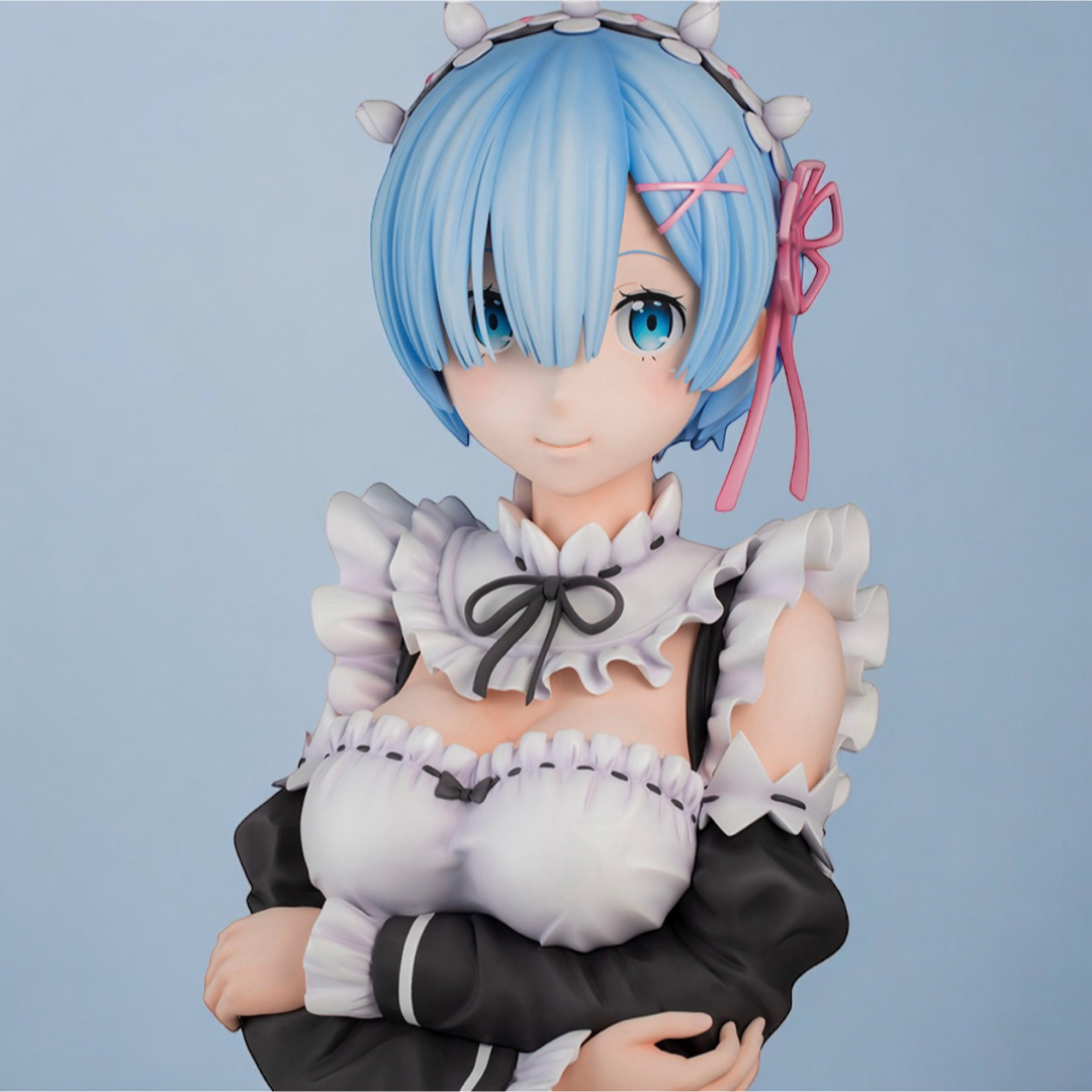 リゼロ レム 1/1 胸像フィギュア 正規品 等身大 アニメ 美少女 限定生産