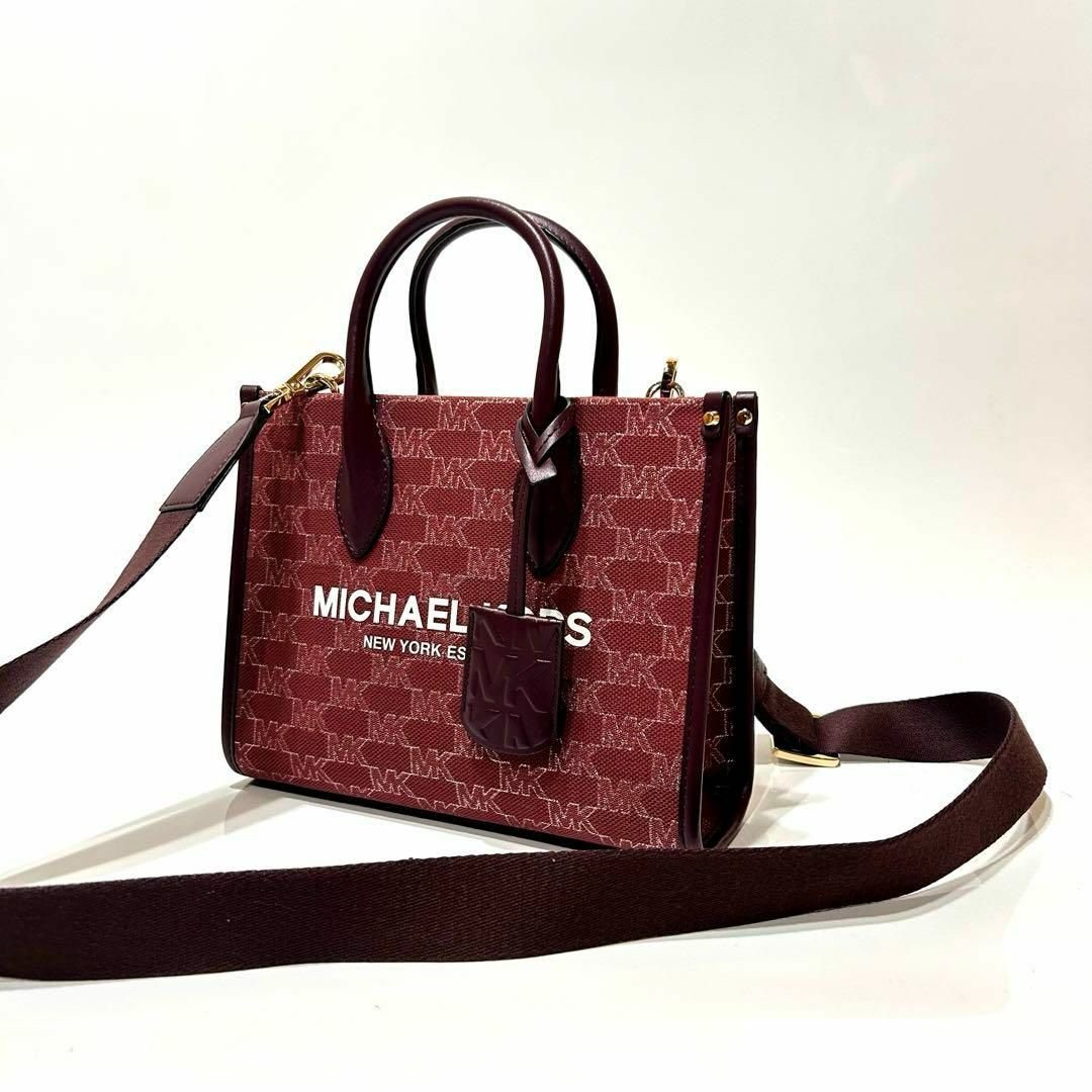 Michael Kors(マイケルコース)の【未使用級】　MICHAEL KORS 2way ミニトートバッグ MK柄 レディースのバッグ(トートバッグ)の商品写真