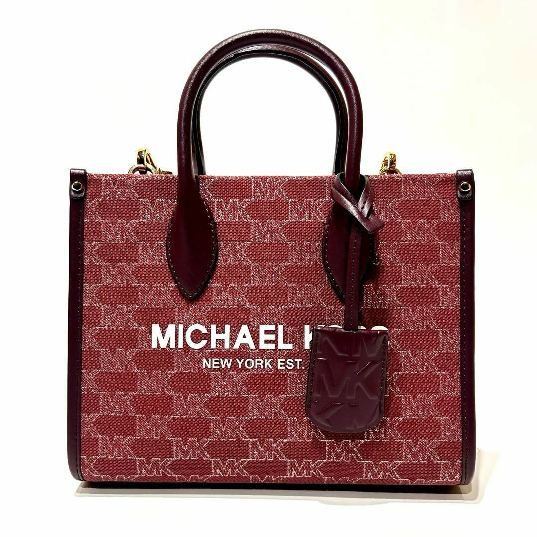 Michael Kors(マイケルコース)の【未使用級】　MICHAEL KORS 2way ミニトートバッグ MK柄 レディースのバッグ(トートバッグ)の商品写真