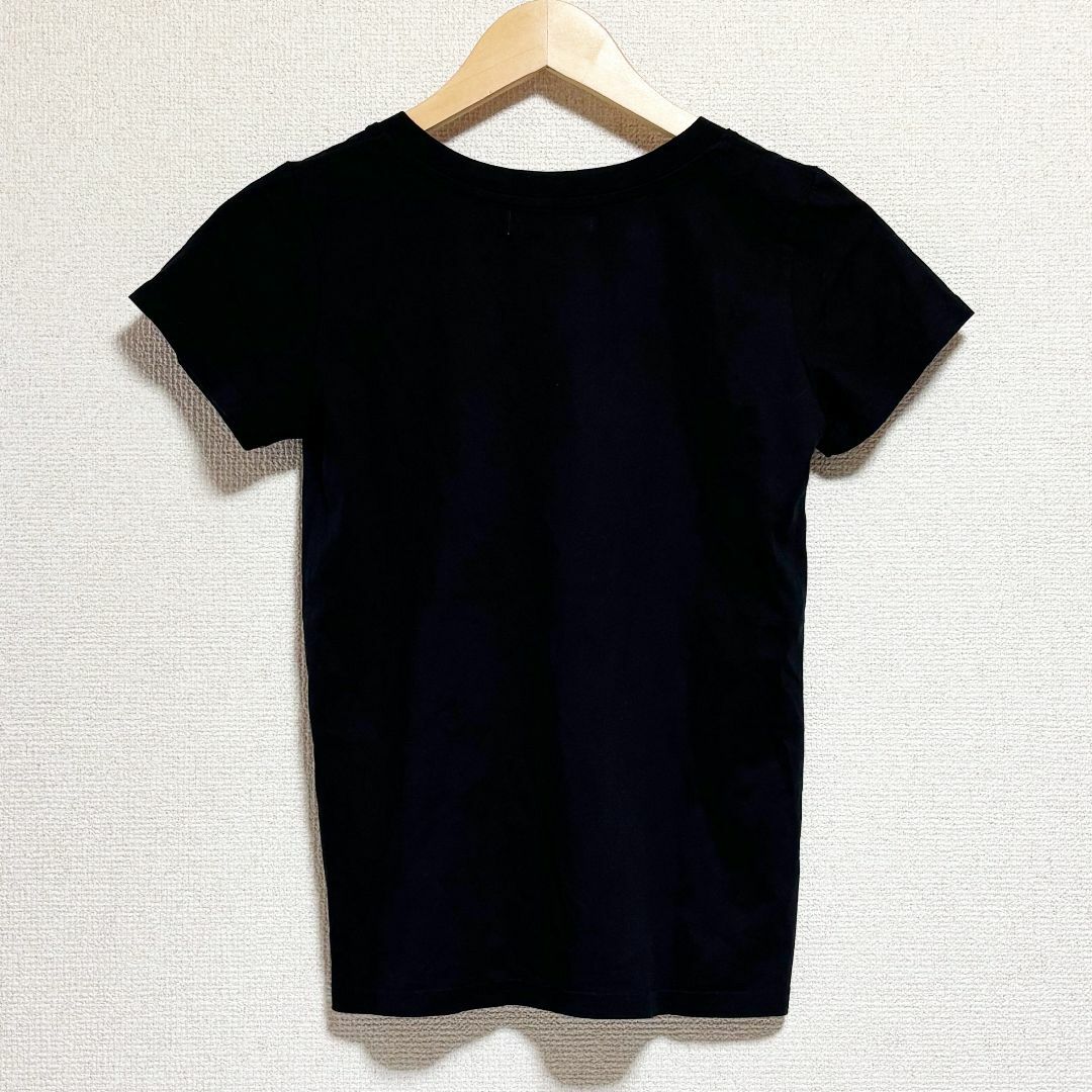 AZUL by moussy(アズールバイマウジー)のAZUL by moussy アズール　マウジー　Tシャツ　黒　ブラック　半袖 レディースのトップス(Tシャツ(半袖/袖なし))の商品写真