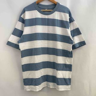 ユニクロ(UNIQLO)のUNIQLO ユニクロ メンズ Tシャツ（半袖） ボーダー tk(Tシャツ/カットソー(半袖/袖なし))