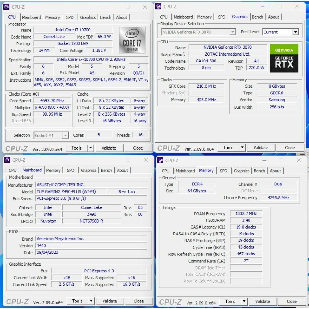 TSUKUMO(ツクモ)の最高!メモリー64G!RTX3070!高性能ゲーミングPC/Fortnite スマホ/家電/カメラのPC/タブレット(デスクトップ型PC)の商品写真