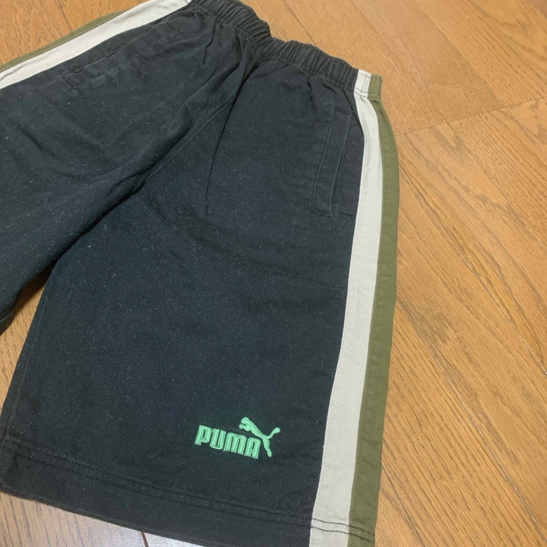 PUMA(プーマ)のプーマ１２０　ハーフパンツ　プーマ キッズ/ベビー/マタニティのキッズ服男の子用(90cm~)(パンツ/スパッツ)の商品写真