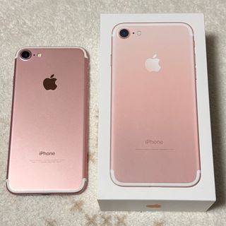 iPhone7 32GB SIMフリー ローズゴールド(スマートフォン本体)