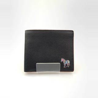 ポールスミス(Paul Smith)の〇〇Paul Smith ポールスミス ゼブラ 二つ折り財布 ブラック(財布)