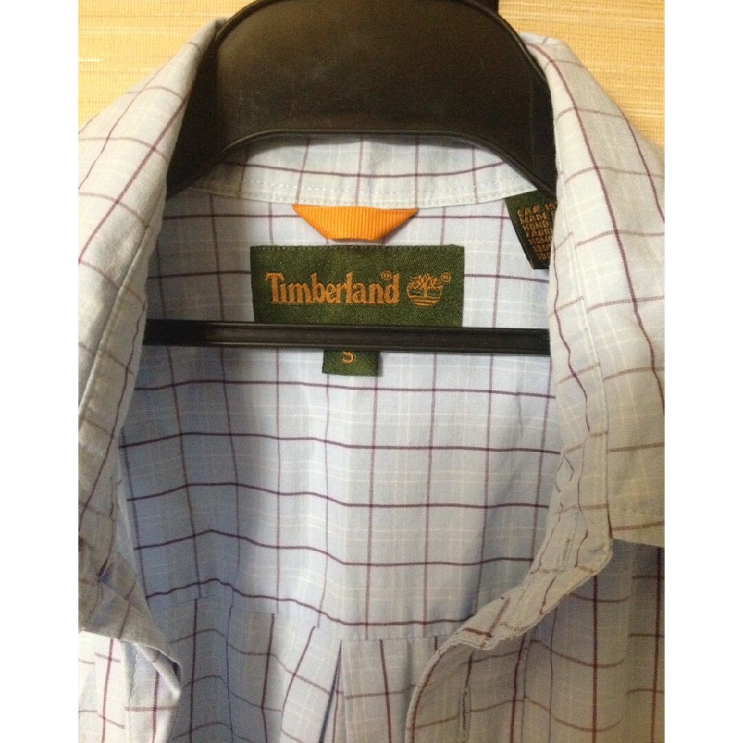 Timberland(ティンバーランド)の🌀男女兼用Timberlandブルーチェックシャツ メンズのトップス(シャツ)の商品写真