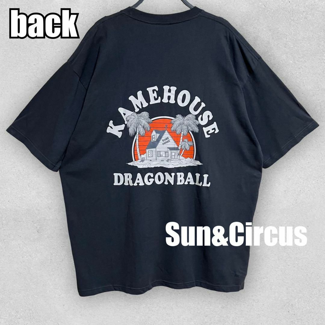 メンズ大きいサイズ4L ドラゴンボール 亀仙人 カメハメハウス Tシャツ メンズのトップス(Tシャツ/カットソー(半袖/袖なし))の商品写真