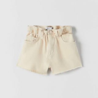 ZARA KIDS - 【122】ザラキッズ ペーパーバッグ ショートパンツ 