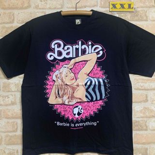 バービー　BARBIE イラスト　Tシャツ　XXLサイズ　海外製(Tシャツ/カットソー(半袖/袖なし))