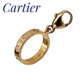 カルティエ(Cartier)のカルティエ ベビーラブ チャーム K18 イエローゴールド ネックレストップ(チャーム)