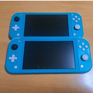 ◆ジャンク◆２台Switch  Lite ターコイズ(家庭用ゲーム機本体)