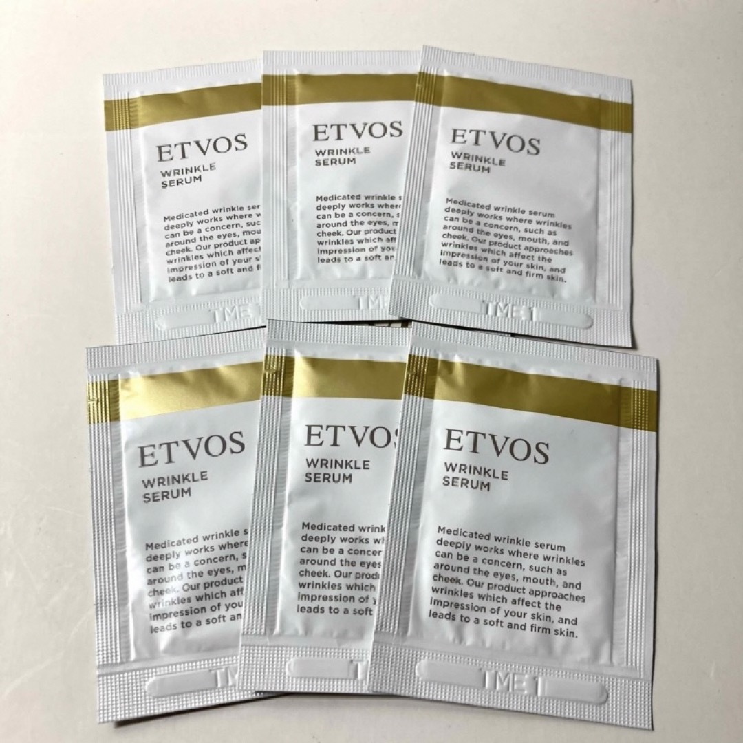 ETVOS(エトヴォス)のエトヴォス etvos  薬用リンクルセラム　サンプル6個 コスメ/美容のスキンケア/基礎化粧品(美容液)の商品写真
