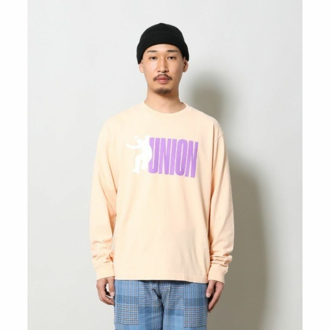 UNION FRONTIN L/S REACTIVE DYE TEE ユニオン  メンズのトップス(Tシャツ/カットソー(半袖/袖なし))の商品写真