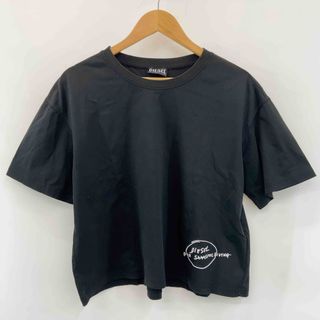 ディーゼル(DIESEL)のDIESEL ディーゼル レディース Tシャツ（半袖）オーバーサイズ クルーネック ブラック(Tシャツ(半袖/袖なし))