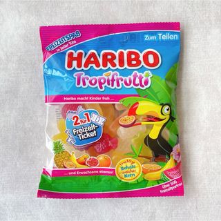 HARIBO【日本未販売】tropifrutti 175g トロピカルフルーツ(菓子/デザート)