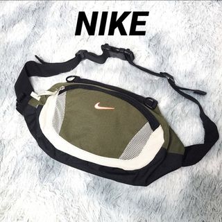 ナイキ(NIKE)の00s NIKE 刺繍ロゴ 大きめ  ボディバッグ ワンショルダーバッグ(ボディーバッグ)