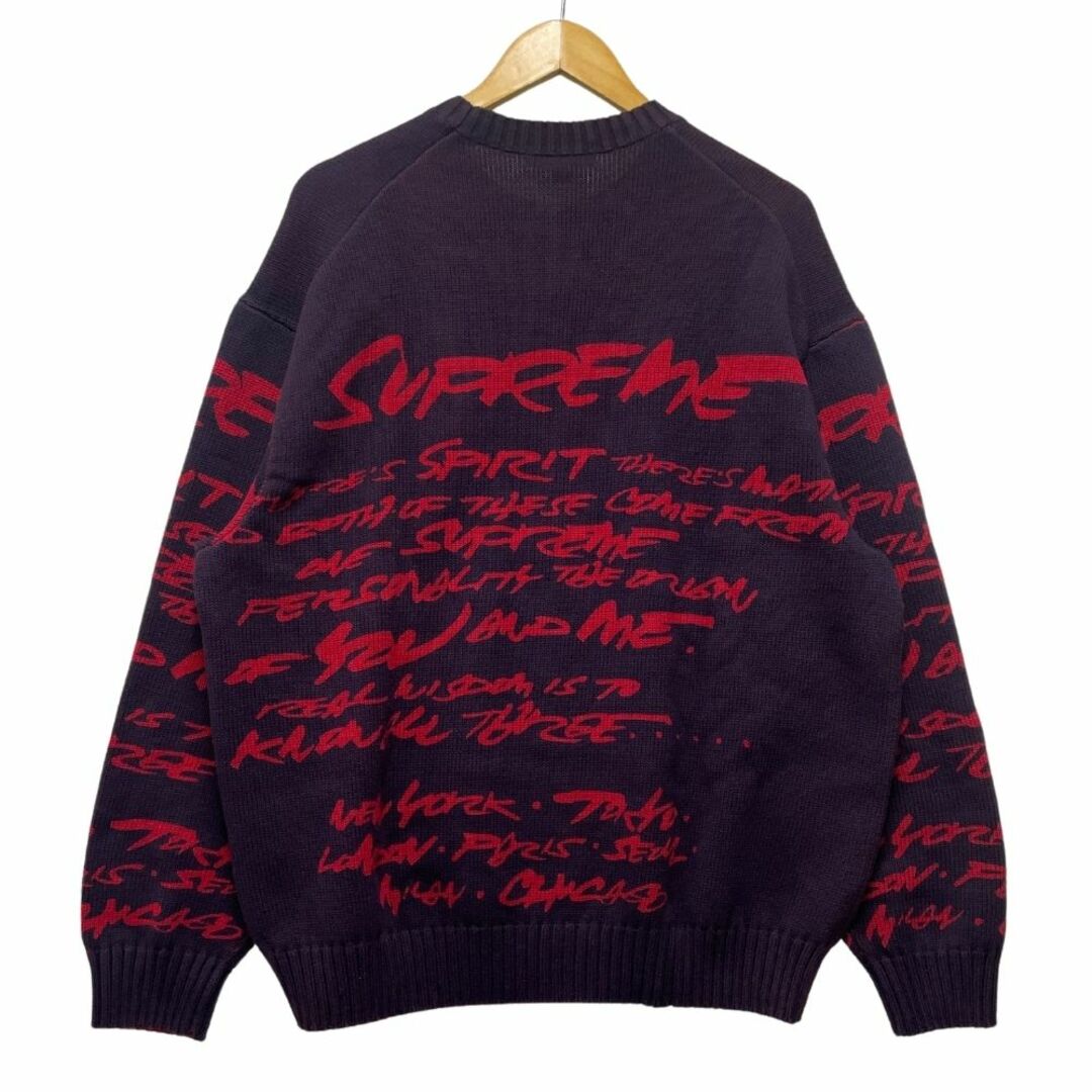 Supreme(シュプリーム)のSUPREME シュプリーム 24SS Futura Sweater フューチュラ ニット セーター ネイビー サイズXL 正規品 / 34094 メンズのトップス(ニット/セーター)の商品写真