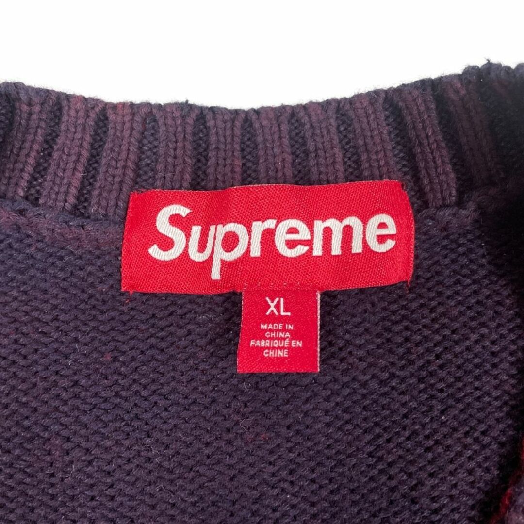 Supreme(シュプリーム)のSUPREME シュプリーム 24SS Futura Sweater フューチュラ ニット セーター ネイビー サイズXL 正規品 / 34094 メンズのトップス(ニット/セーター)の商品写真