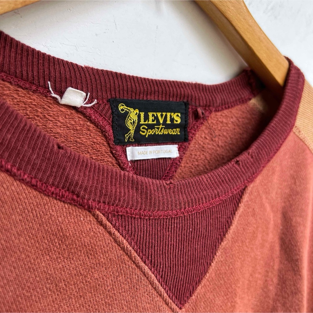 Levi's(リーバイス)の【送料無料❗️激レア❗️】リーバイス ベイメドウズ LVC ツートンスウェットL メンズのトップス(スウェット)の商品写真