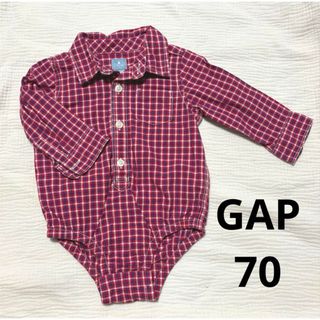 ベビーギャップ(babyGAP)のGAP  ロンパース  6-12m  70(ロンパース)