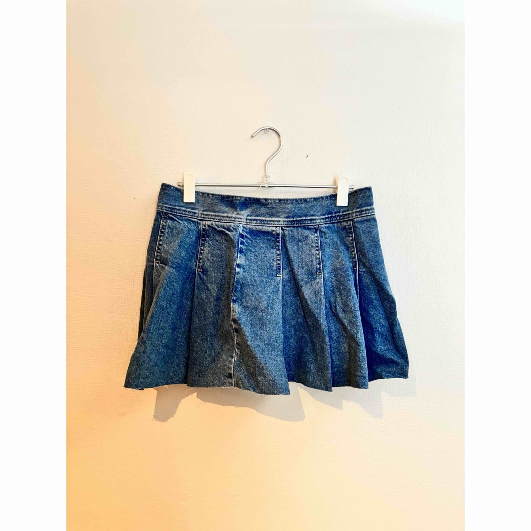 MANGO(マンゴ)のMango / Denim mini-skirt レディースのスカート(ミニスカート)の商品写真