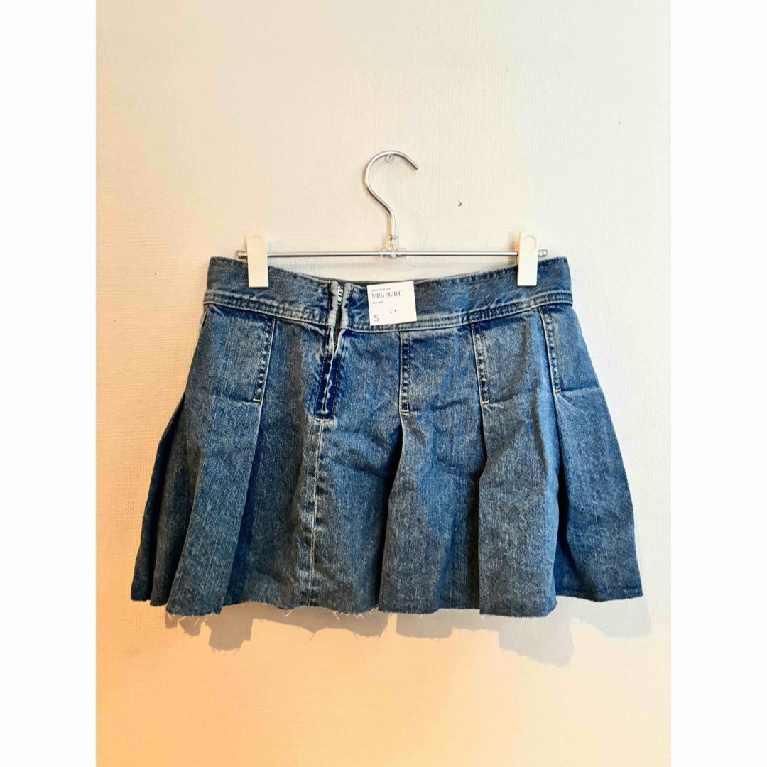 MANGO(マンゴ)のMango / Denim mini-skirt レディースのスカート(ミニスカート)の商品写真