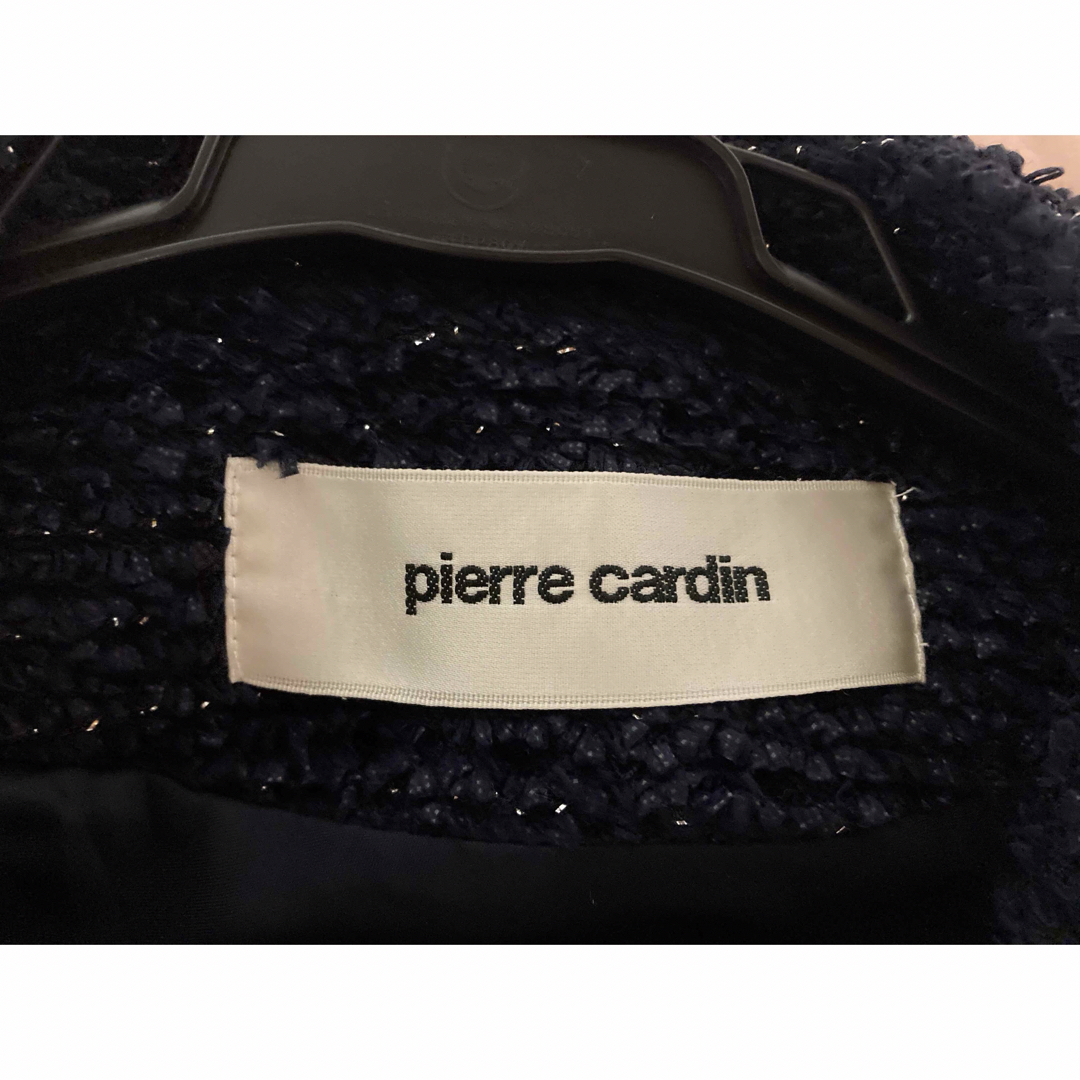 pierre cardin(ピエールカルダン)の【Pierre Cardin】ラピーヌ ジャケット ツイード レディースのジャケット/アウター(テーラードジャケット)の商品写真