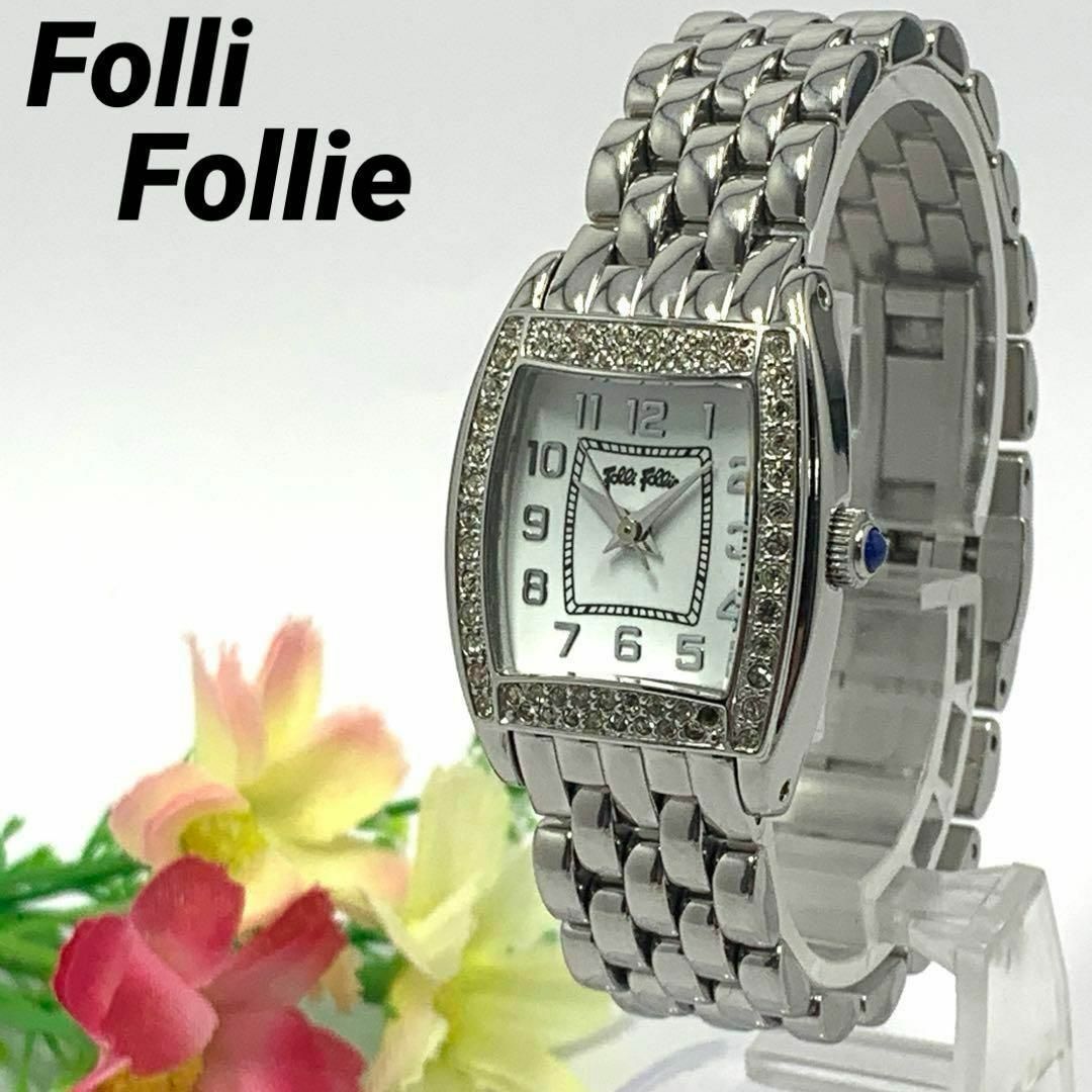 Folli Follie(フォリフォリ)の103 Folli Follie フォリフォリ レディース 腕時計 クオーツ式 レディースのファッション小物(腕時計)の商品写真