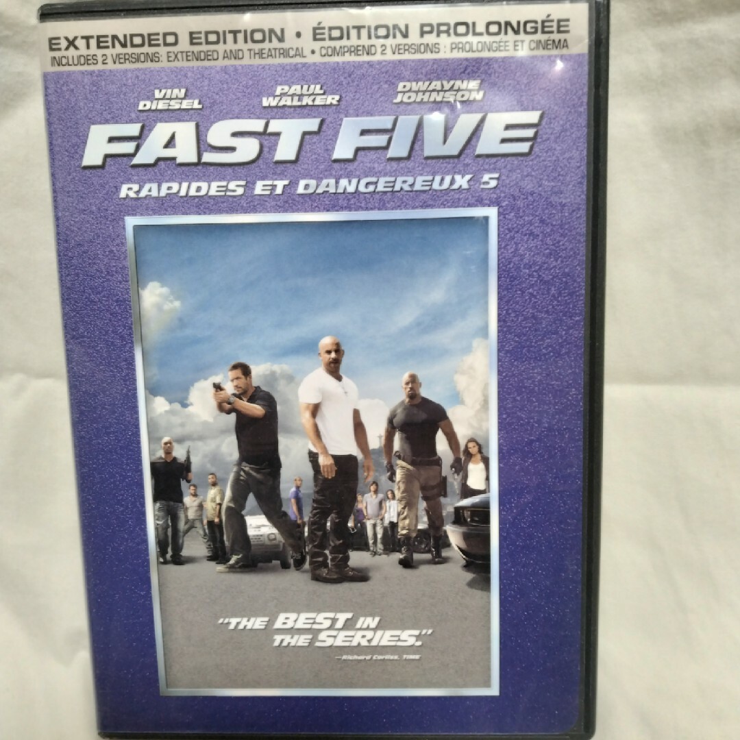 英語版　ワイルドスピード　Fast Five エンタメ/ホビーのDVD/ブルーレイ(外国映画)の商品写真