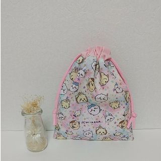 ちいかわ 巾着 ハンドメイド(外出用品)