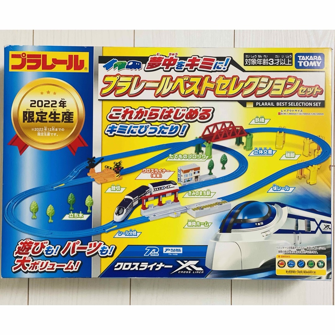 Takara Tomy(タカラトミー)のプラレールベストセレクションセット　2022年版 キッズ/ベビー/マタニティのおもちゃ(電車のおもちゃ/車)の商品写真