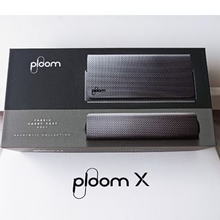 【新品未使用】ploomXファブリック・キャリーケース（グレイ）／電子タバコ(タバコグッズ)