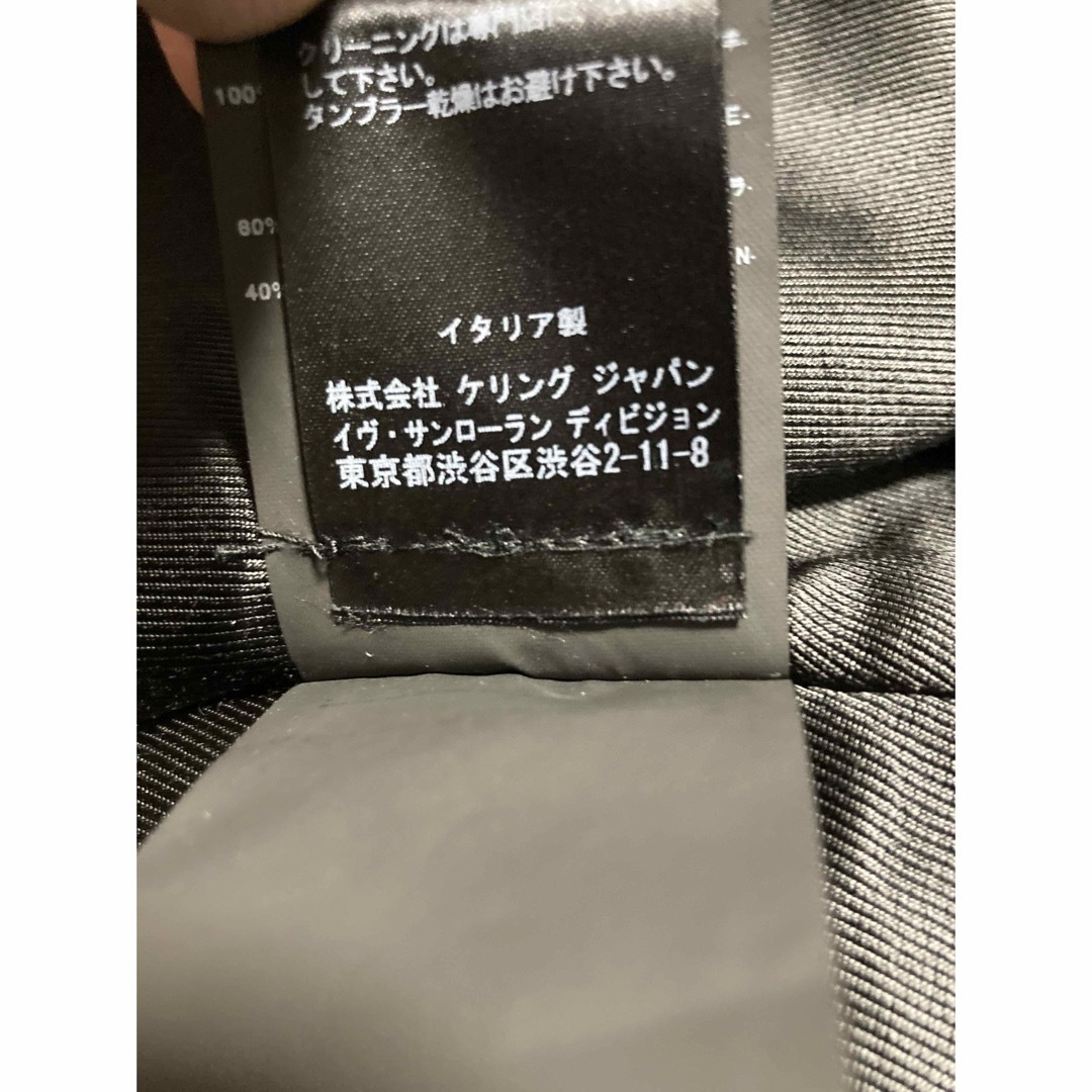 Saint Laurent(サンローラン)のサンローランパリ　ダブルライダースL01 メンズのジャケット/アウター(ライダースジャケット)の商品写真