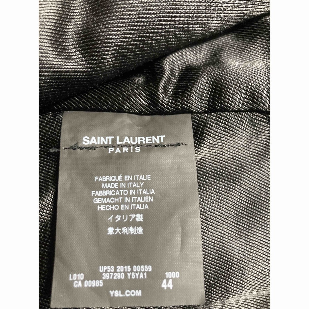 Saint Laurent(サンローラン)のサンローランパリ　ダブルライダースL01 メンズのジャケット/アウター(ライダースジャケット)の商品写真