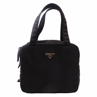 プラダ(PRADA)のプラダ PRADA バッグ レディース ブランド ハンドバッグ  ナイロン ブラック 黒 B6840 コスメポーチ 化粧ポーチ メイク 収納 【中古】(ハンドバッグ)